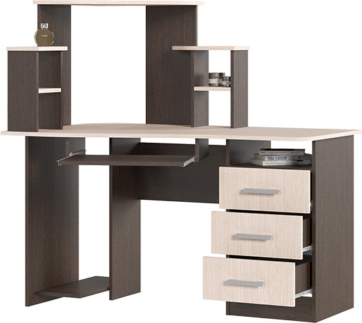 Изображение товара Компьютерный стол Стендмебель №1 (дуб белфорт/венге)