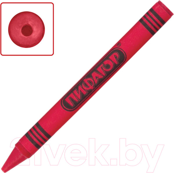 Изображение товара Восковые мелки Пифагор Солнышко / 227279 (12шт)