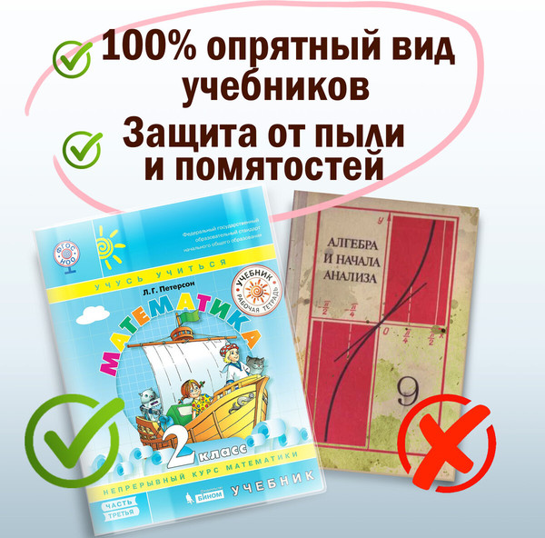 Изображение товара Набор обложек Пифагор 227488 (5шт)