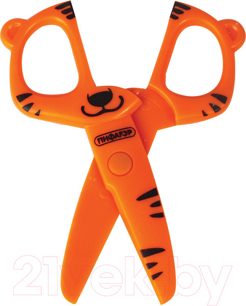 Изображение товара Ножницы канцелярские Пифагор Тигренок / 236858