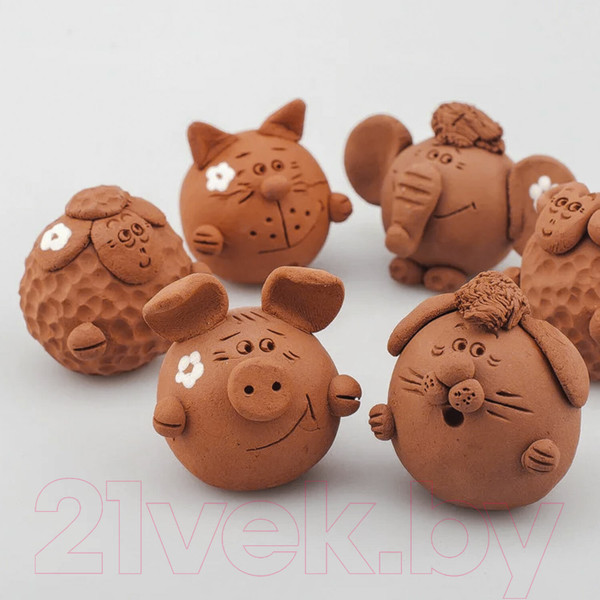 Изображение товара Керамическая масса Остров Сокровищ 228730 (терракотовый)