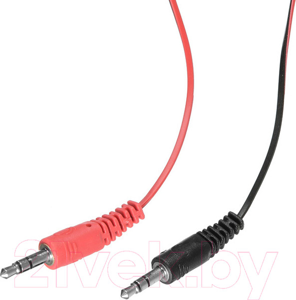 Изображение товара Наушники-гарнитура Оклик HS-M150 (черный/красный)