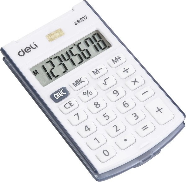 Изображение товара Калькулятор Deli E39217 (синий)