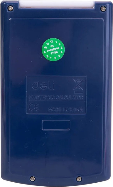 Изображение товара Калькулятор Deli E39217 (синий)