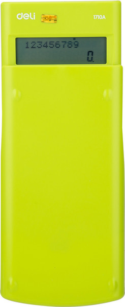 Изображение товара Калькулятор Deli E1710A (зеленый)