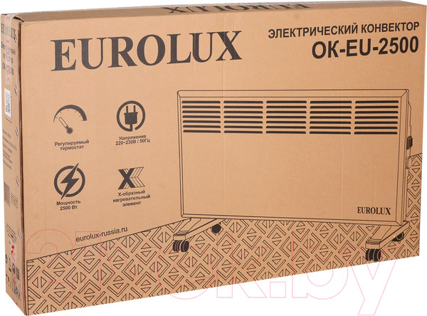 Изображение товара Конвектор EUROLUX OK-EU-2500 (67/4/27)