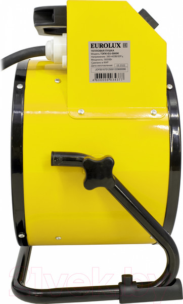 Изображение товара Тепловая пушка электрическая EUROLUX ТЭПК-EU-5000K (67/1/38)