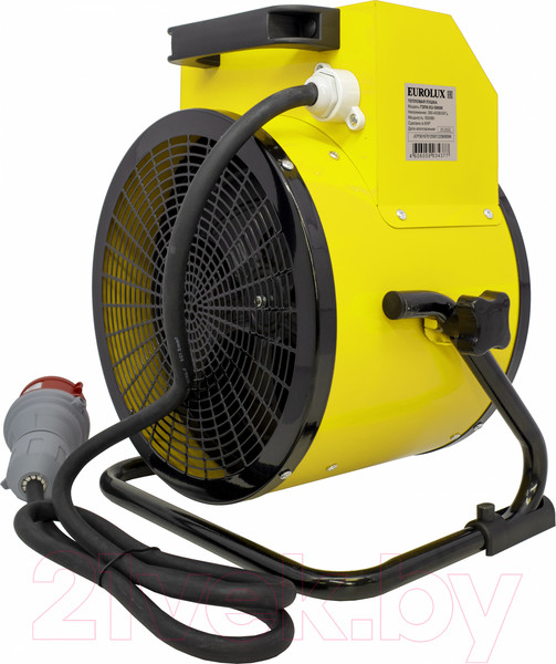 Изображение товара Тепловая пушка электрическая EUROLUX ТЭПК-EU-5000K (67/1/38)