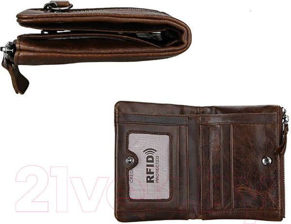 Изображение товара Портмоне Ezcase Koloss Yerofey K2.7 (коричневый)