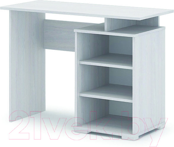 Изображение товара Туалетный столик Стендмебель Сальма СТМ-021 (белый глянец/ясень анкор)