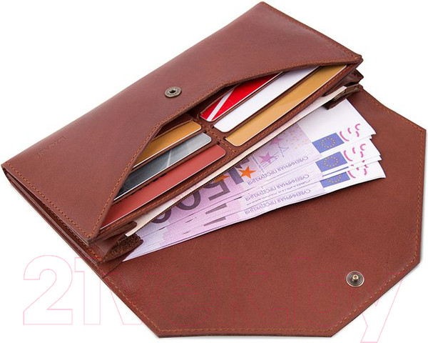 Изображение товара Портмоне Ezcase City Envelope C4 (коричневый)