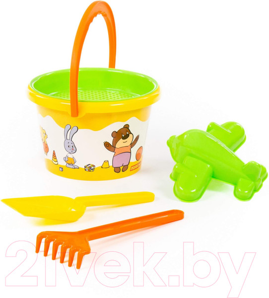 Изображение товара Набор игрушек для песочницы Полесье Оранжевая корова №3 / 83173