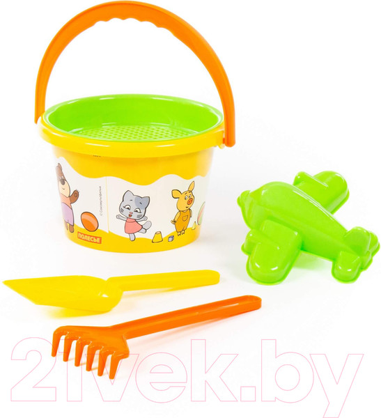 Изображение товара Набор игрушек для песочницы Полесье Оранжевая корова №3 / 83173