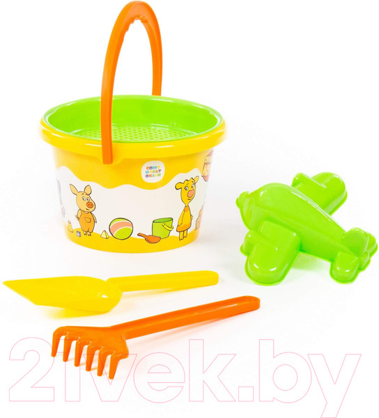 Изображение товара Набор игрушек для песочницы Полесье Оранжевая корова №3 / 83173