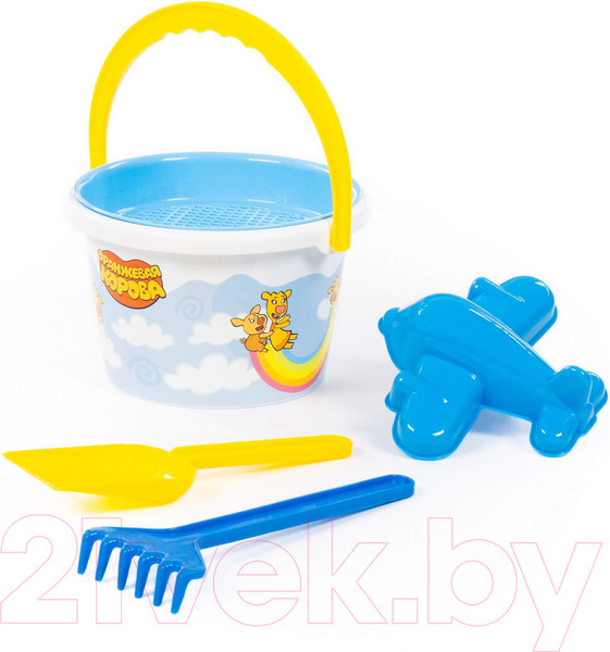 Изображение товара Набор игрушек для песочницы Полесье Оранжевая корова №3 / 83173