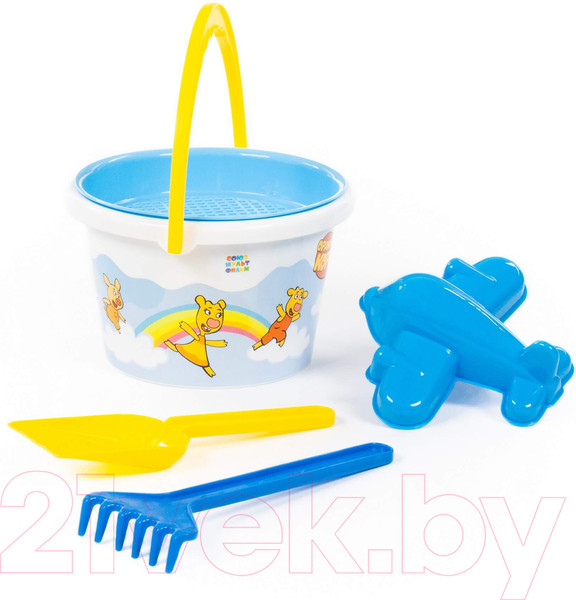 Изображение товара Набор игрушек для песочницы Полесье Оранжевая корова №3 / 83173