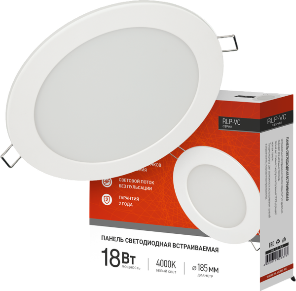 Изображение товара Точечный светильник INhome RLP-VC 18Вт / 4690612023373