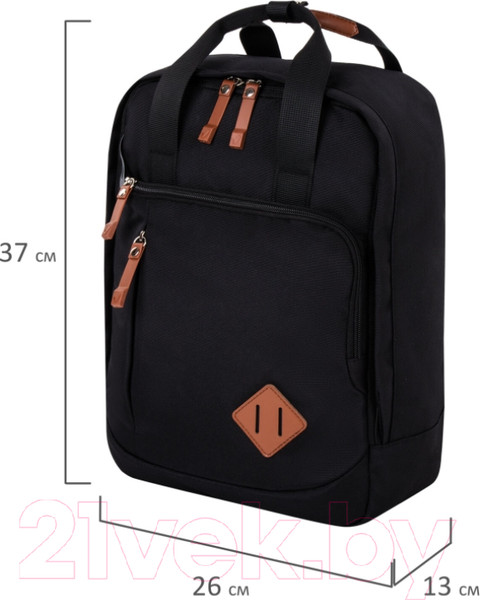 Изображение товара Рюкзак Brauberg Молодежный / 270089 (черный)