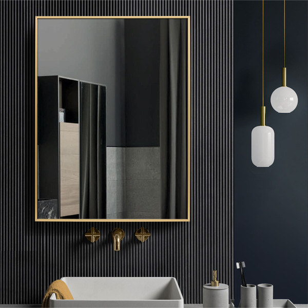 Изображение товара Зеркало Алмаз-Люкс М-199 (80x60см, в алюминиевой раме)