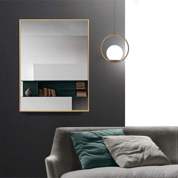 Изображение товара Зеркало Алмаз-Люкс М-199 (80x60см, в алюминиевой раме)