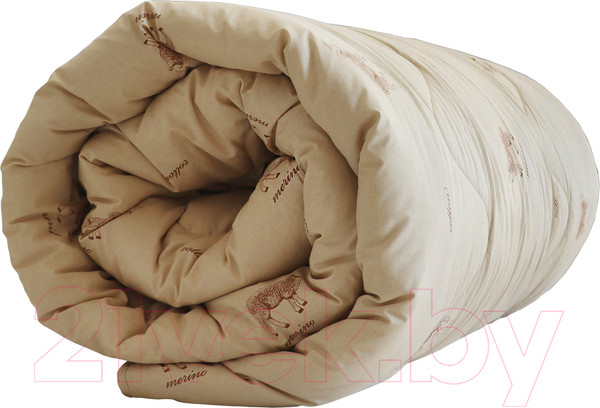 Изображение товара Одеяло Файбертек ШМ.2.02.П 205x140 (шерсть мериноса)