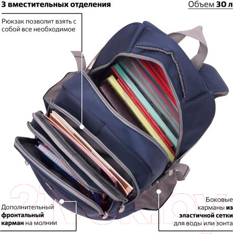 Изображение товара Рюкзак Brauberg Старлайт / 226342