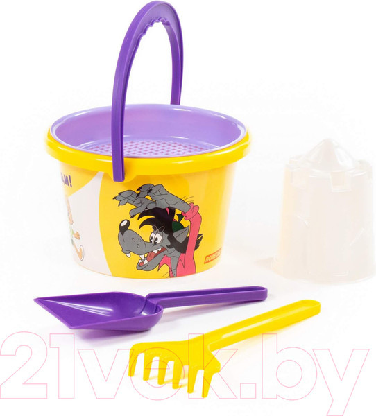 Изображение товара Набор игрушек для песочницы Полесье Ну, погоди! №4 / 83241