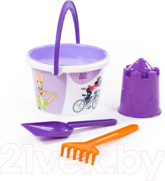 Изображение товара Набор игрушек для песочницы Полесье Ну, погоди! №4 / 83241