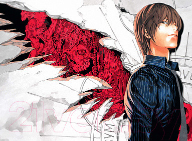 Изображение товара Манга Азбука Death Note. Black Edition. Книга 3 (Цугуми О., Такэси О.)