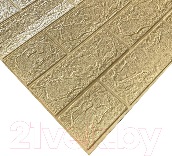 Изображение товара Панель ПВХ Grace Самоклеящаяся Кирпич песочный (700x770x4мм)