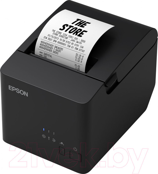 Изображение товара Принтер чеков Epson TM-T20X / C31CH26051 (USB+Serial, черный)
