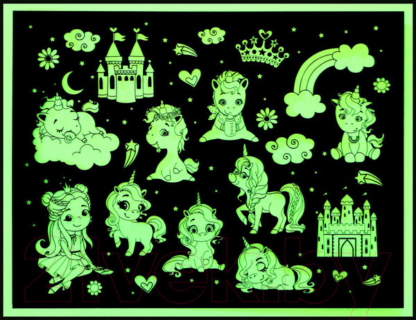 Изображение товара Набор для творчества Эврики Пони. Набор для рисования светом / 3986093