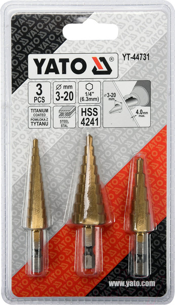Изображение товара Набор сверл Yato YT-44731