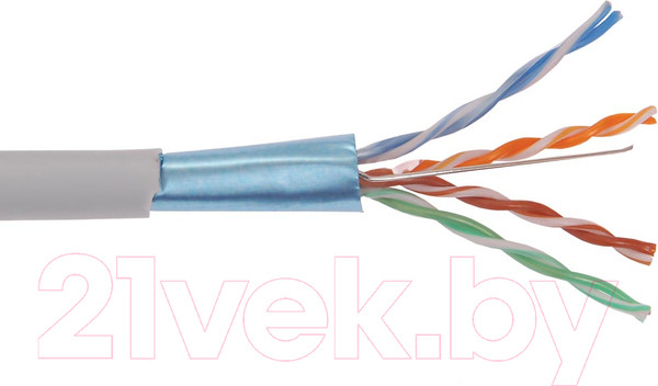 Изображение товара Кабель ITK Витая пара / LC1-C5E04-311 (305м, серый)