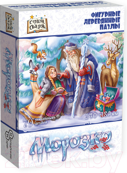 Изображение товара Пазл Нескучные игры Страна Сказок Морозко/ 8378