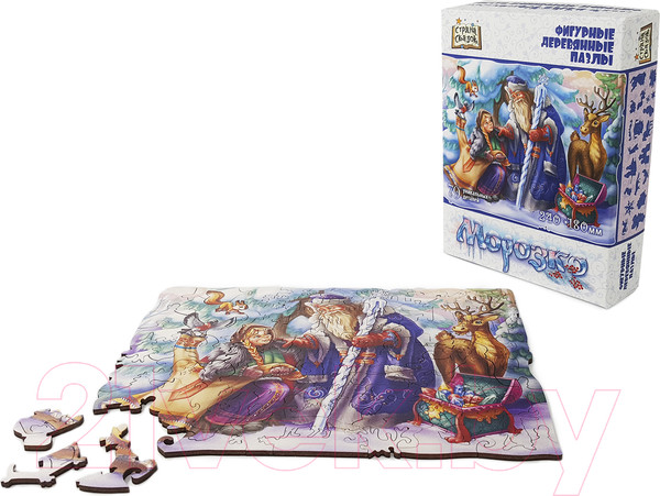 Изображение товара Пазл Нескучные игры Страна Сказок Морозко/ 8378