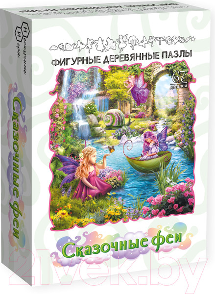 Изображение товара Пазл Нескучные игры Сказочные феи / 8398