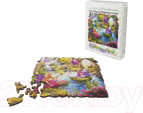 Изображение товара Пазл Нескучные игры Сказочные феи / 8398