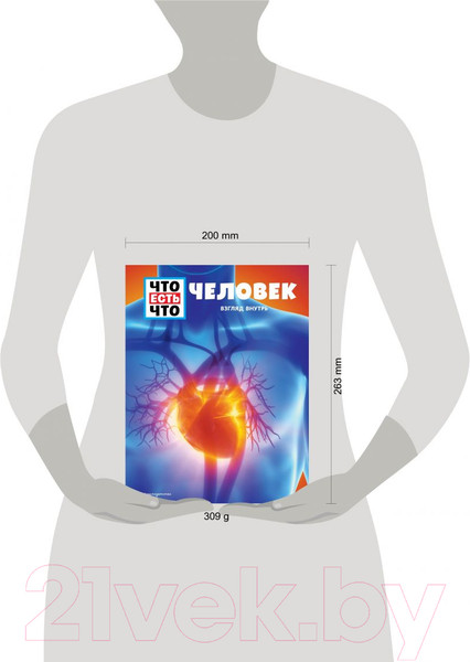 Изображение товара Энциклопедия Эксмо Человек. Взгляд внутрь (Рахлей С.)