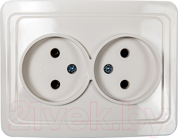 Изображение товара Розетка INhome Classico 2102 / 4680005959914 (белый)