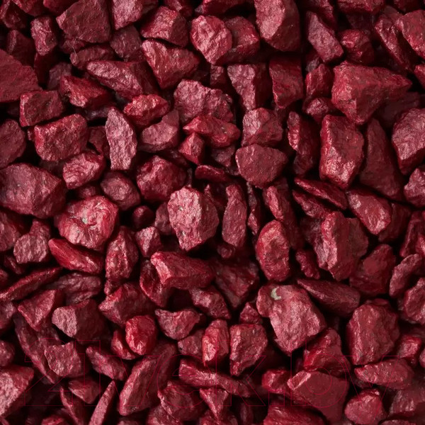 Изображение товара Щебень декоративный РуБелЭко Гранитный 5-10мм (20кг, бордовый)