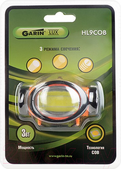 Изображение товара Фонарь Garin Lux HL9COB / 17341