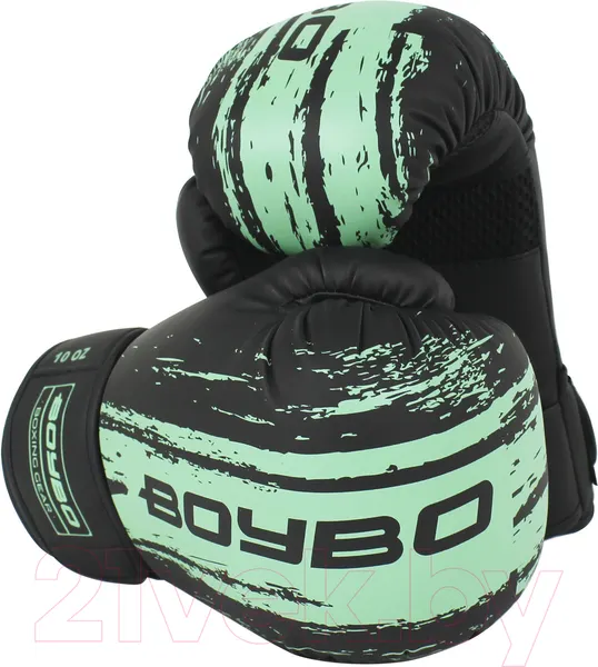 Изображение товара Боксерские перчатки BoyBo Stain (6oz, голубой)