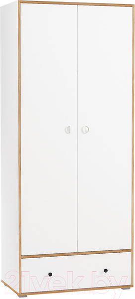 Изображение товара Шкаф Mobi Вуди 13.138 (белый премиум/дуб золотой Craft)