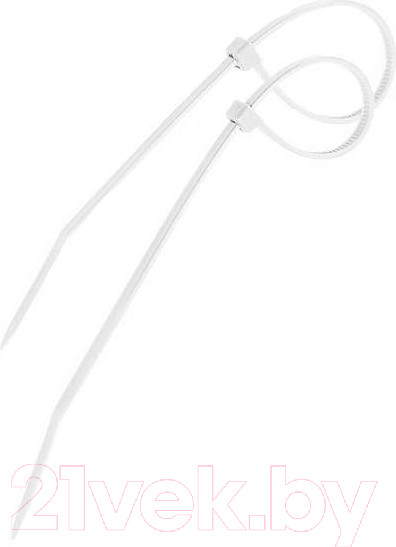 Изображение товара Стяжка для кабеля PROconnect 57-0350 (100 шт, белый)