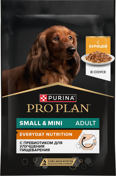 Изображение товара Влажный корм для собак Pro Plan Adult с курицей (85г)