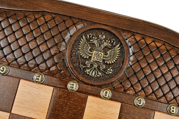 Изображение товара Набор настольных игр Haleyan Герб РФ / kh146-5