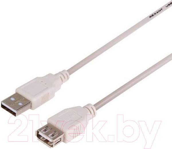 Изображение товара Удлинитель кабеля Rexant USB-А USB-A / 18-1114 (1.8м)