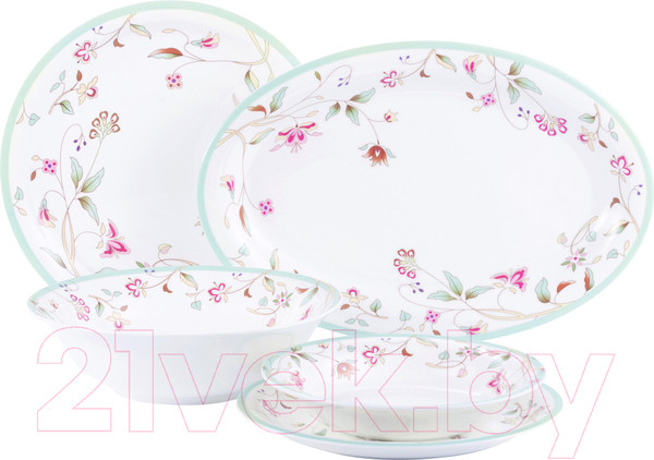 Изображение товара Набор столовой посуды Gipfel Verde 42201 (21шт)