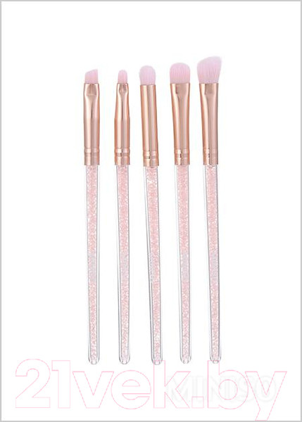 Изображение товара Набор кистей для макияжа Miniso Кристалл / 8719 (5шт)